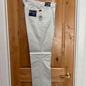 Daniel Cremieux Men's Light Gray Chinos